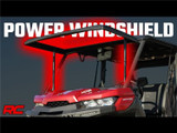Rough Country 98317221 - Electric Tilt Windshield - Glass - Polaris Ranger 1000/Ranger XP 1000