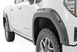 Rough Country F-C11950A-GB8 - Pocket Fender Flares - GB8 Ebony Twilight - GMC Sierra 1500 2WD/4WD (2019-2024)