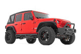Rough Country RCJ1866B - Nerf Steps - Wheel to Wheel - 4 Door - Jeep Wrangler Unlimited 4WD (18-24)