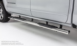 Big Country 105368806 - Truck Accessories  - 5" Fusion Series Side Bars With Mounting Bracket Kit - Polished Stainless Steel