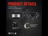 Cali Raised LED CR2331 - 20W Flood Flush Mount LED Pod 2200 Lumens