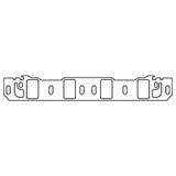 Cometic C15649-060 - Ford Windsor .060in Fiber Intake Mani Gskt Set-1.400in x 2.250in Rectangle Port