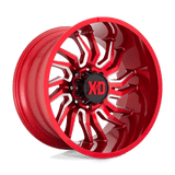 XD Wheels XD85821068918N - Xd858 Tension 20X10 Candy Red Milled