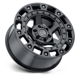 Black Rhino Wheels 2095CNC126140B12 - Cinco 20X9.5 Gloss Black W/ Stainless Bolt