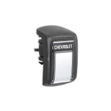 Holley 05-131 - Horn Button; Silver; Chevrolet;