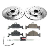 PowerStop K8551 - Power Stop 18-22 Audi Q5 Front Z23 Evolution Brake Kit