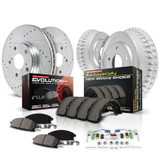 PowerStop K15503DK - Power Stop 18-22 Nissan Kicks Front and Rear Z23 Evolution Brake Kit