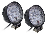 Race Sport RS-27W-R-2 - Street Series 4 Inch Round High Powered LED 27W / 1755 Lumen Pair  Lighting Race Sport RS-27W-R-2 - Street Series 4 Inch Round High Powered LED 27W / 1755 Lumen Pair  Lighting