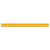 Borne Off-Road BNLT-COV-SS50YL - Light Bar Cover Single Row 50in Amber