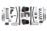 BDS Suspension BDS1766H - 4 Inch Lift Kit Long Arm Dodge Ram 2500 Power Wagon 05-07 4WD Gas Leaf Springs 3.5 Inch Axle NX2 Nitro