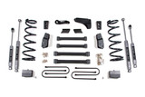 BDS Suspension BDS236H - 6 Inch Lift Kit Dodge Ram 2500/3500 03-07 4WD Diesel Leaf Springs 3.5 Inch Axle NX2 Nitro Shocks
