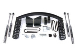 BDS Suspension BDS378H - 6 Inch Lift Kit Ford F100/F150 73-76 4WD Leaf Springs NX2 Nitro