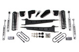 BDS Suspension BDS504H - 4 Inch Lift Kit w/ Radius Arm Ford F100/F150 80-96 4WD Dual Add A Leaf NX2 Nitro