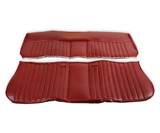 Brothers Trucks 05-316 - C/K Seat Upholstery Kit - Deluxe Pleat Vinyl - Maroon