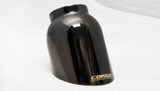 Corsa Performance 14847BLK - 3.0in. Cat-Back Single Side Exit with Twin 4.0in. Black PVD Pro-Series Tips