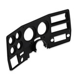 Brothers Trucks INST776 - Instrument Bezel - With A/C - Black/Chrome