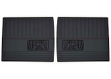 Brothers Trucks QDP0054RED - Custom Sport Door Panels - Black/Red Stitching - Pair