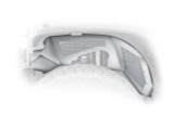 DV8 Offroad INFEND-02FR - Jeep JK Inner Fender Front Aluminum Raw 1 Piece 07-18 Wrangler JK 2/4 Door