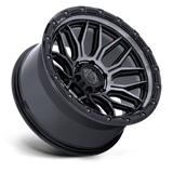 Fuel Wheels FC881BT17906801 - Fc881 Surge 17X9 Gloss Black Machined W/ Gray Tint
