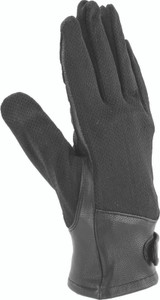 Kuryakyn 094484 - Leather By River Road Pecos Leather Mesh Gloves Black - Small