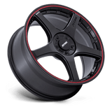 Petrol PE003MQ17805L35 - Pe003 P2e 17X8 Matte Black W/ Red Lip
