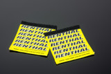 Renthal G257 - Team clean Grip - Yellow/White/Black
