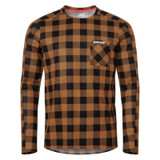 USWE 80951061042104 - Flannel Long Sleeve Lightweight Off-Road Jersey Bronze - Small
