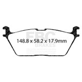 EBC DP53095NDX - 2019+ Ram 1500 (DT) Bluestuff Rear Brake Pads