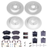 PowerStop ESK2783 - Power Stop 2003 Mercedes-Benz C230 Front and Rear Eurostop Brake Kit