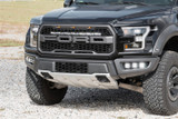 Rough Country 70701BLDRL - LED Light Kit - Grille Mount - 30 inch Black Single Row - White DRL - Ford Raptor (17-20)