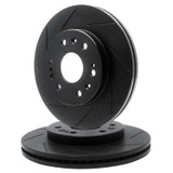 R1 Concepts WCPN1-40062 - Brake Rotor- Slotted - Black