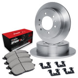 R1 Concepts WFUH1-21152 - Brake Rotor- Blank with Optimum Oe Pads & Hdw