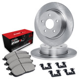 R1 Concepts WFUH1-72305 - Brake Rotor- Blank with Optimum Oe Pads & Hdw