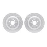 R1 Concepts WGPN1-20036 - Brake Rotor- D/S - Silver