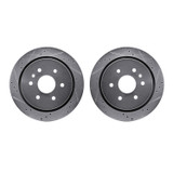 R1 Concepts WGPN1-46046 - Brake Rotor- D/S - Silver