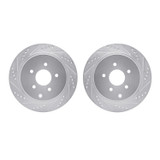 R1 Concepts WGPN1-67079 - Brake Rotor- D/S - Silver