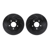 R1 Concepts WHPN1-54052 - Brake Rotor- D/S - Black