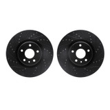 R1 Concepts WHPN1-54143 - Brake Rotor- D/S - Black