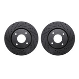 R1 Concepts WHPN1-67047 - Brake Rotor- D/S - Black