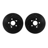 R1 Concepts WHPN1-76083 - Brake Rotor- D/S - Black