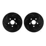 R1 Concepts WHPN1-76045 - Brake Rotor- D/S - Black