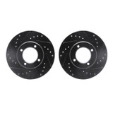 R1 Concepts WHPN1-76058 - Brake Rotor- D/S - Black