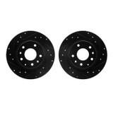 R1 Concepts WHPN1-80068 - Brake Rotor- D/S - Black
