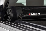 Leer 610102 - 13-21 Nissan Frontier Tonneau Cover Truck Bed Topper Soft Roll Up 5 Foot Bed With or Without Track Black