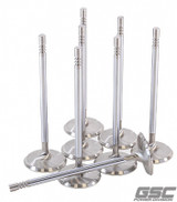 GSC Power Division 2172-8 - GSC P-D Ford Voodoo/Predator 38.26mm Head STD 121.13mm Long Chrome Polished Intake Valve - Set of 8