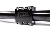Steer Smarts 79055001 - 07-24 Jeep Wrangler/Gladiator JK/JL/JT Yeti XD Double Shear Hydro Assist 6-Bolt Tie Rod Clamp 1-5/8 Inch