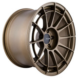 Enkei 512-8105-6515GG - NT03RR 18x10.5 5x114.3 15mm Offset 75mm Bore Titanium Gold Wheel