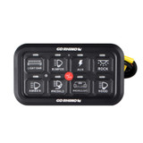 Go Rhino 758CHSCRRF - 758CHSCRGB - RGB/BT 8-Channel Light Switch Controller W/O RF Control