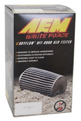 AEM Induction 21-2059BF - AEM Dryflow 4in. X 9in. Round Tapered Air Filter