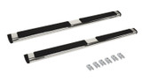 Big Country 396401806 - Truck Accessories  - 6" WIDESIDER Platinum Side Bars With Mounting Bracket Kit - Polished Stainless Steel